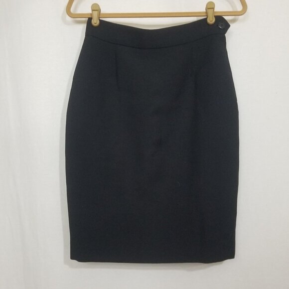 Moschino 100% wool pencil skirt